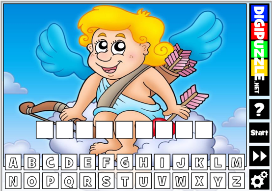 Alphabet games, Digipuzzle.net