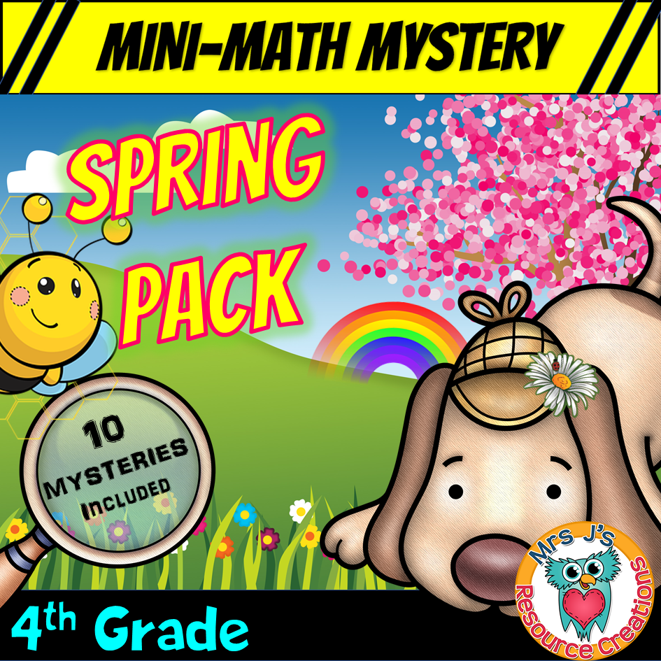 4th-grade-spring-mini-math-mysteries-teaching-resource-pack-mrs-j-s