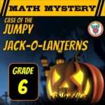 Halloween math activity 6th grade